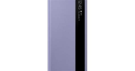 Samsung Galaxy S21 Smart Clear View Cover Violet Samsung Galaxy