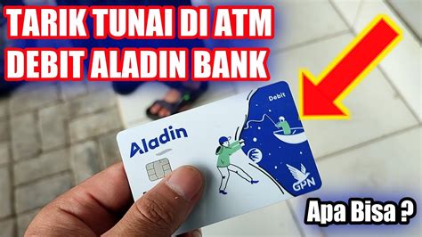 Cara Tarik Tunai Menggunakan Kartu Debit ATM ALADIN BANK Mantap Nih