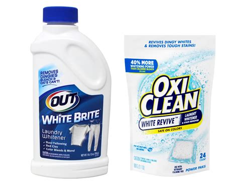 Out White Brite Laundry Whitener 1 Lb 12 Oz And Oxiclean White Revive Laundry Whitener And Stain