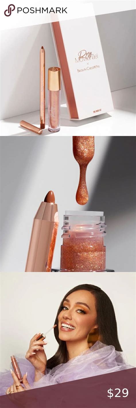 Rosy Mcmichael The Nude Kit Beauty Creations Nude Gloss Rosie