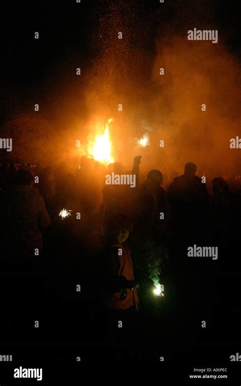 Bonfire night in the UK Stock Photo - Alamy