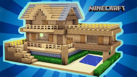 Como Hacer Una Casa En Minecraft De Madera Super Facil Tutorial 13