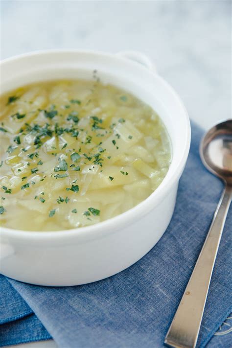 Recipe Jacques P Pins Rustic Leek And Potato Soup Kitchn