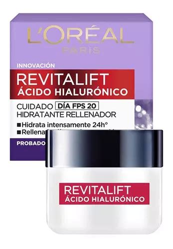 Crema De Dia Fps 20 L oréal Paris Revitalift Ácido Hialurónico Día Para