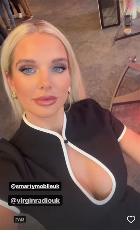 Helen Flanagan Shows Off Her Recent Boob Job In Cutout Black Minidress