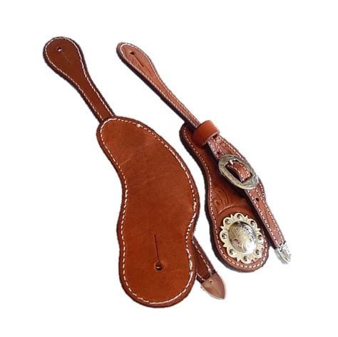 Custom Leather Adult Spur Straps ⋆ Hill Saddlery