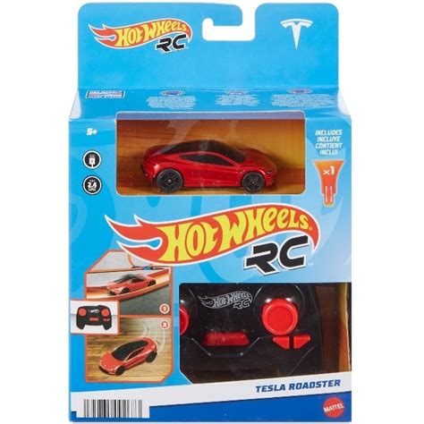 Mattel Hot wheels távirányítós kisautó Tesla roadster eMAG hu