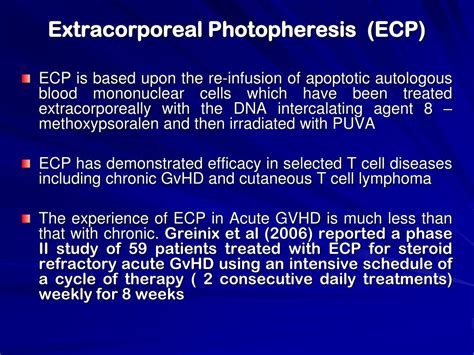 PPT - A single centre study of the efficacy of extracorporeal ...