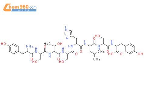 918405 59 1 L Tyrosine L Tyrosyl L Seryl L Threonyl L Seryl L Histidyl