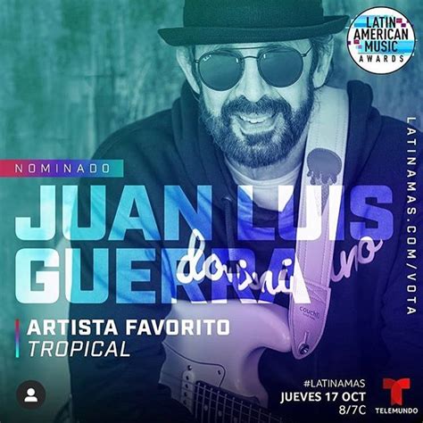 Juan Luis Guerra Recibe Dos Nominaciones A Los Latin American Music