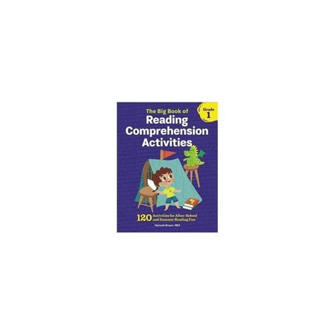 The Big Book Of Reading Comprehension Activities Grade 1 By Hannah Braun Paperback