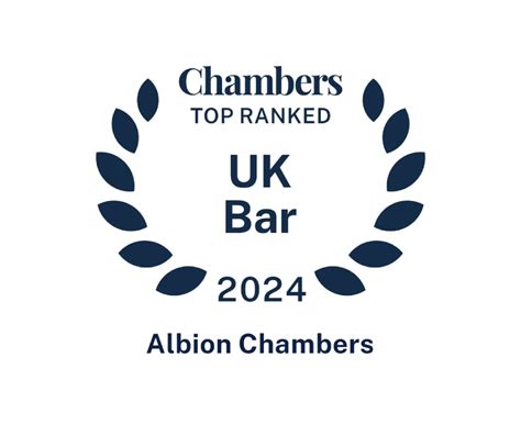 Chambers and Partners Rankings - 2024 | Albion Chambers