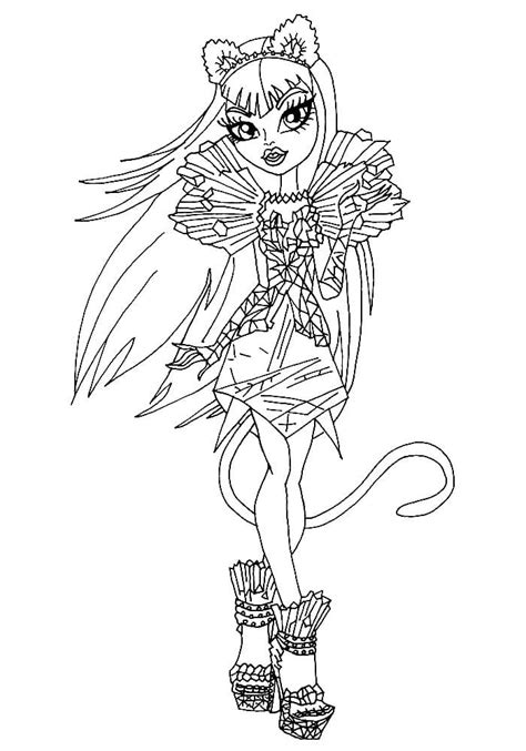 Top 65 Imagen Dibujos Para Colorear Monster High Viaterramx