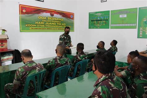 Kodim Temanggung Gelar Doa Bersama Di Hari Juang Tni Ad Ke Tahun