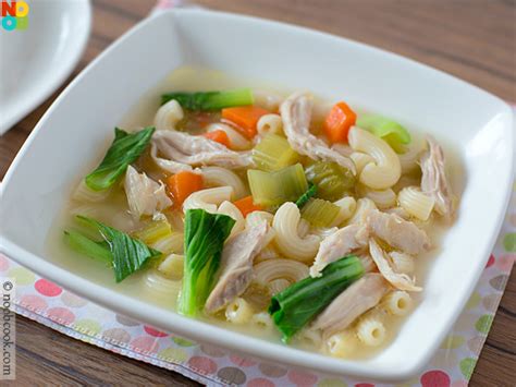 Chicken Macaroni Soup Recipe