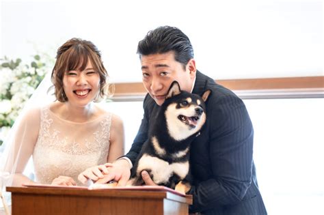 【大切なペットと一緒に、、、】ペット婚特集！！｜【公式】小さな結婚式