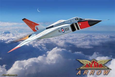 Avro Arrow Art Print By Larry Grossman Icanvas