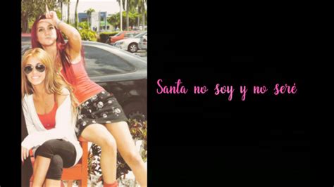 RBD Santa No Soy Letra YouTube