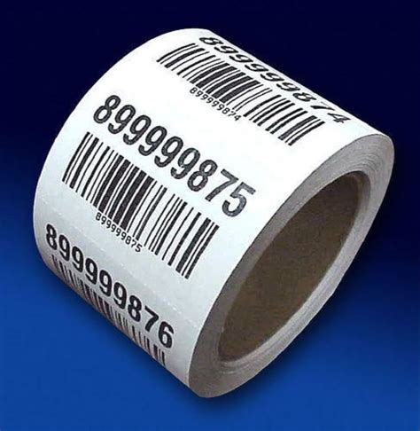 White Printed Barcode Label Size X Inch At Rs Roll In Surat