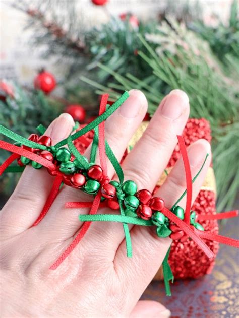 How To Make A Jingle Bells Christmas Bracelet About A Mom