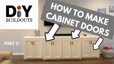 Youtube How To Make Cabinet Doors Image To U