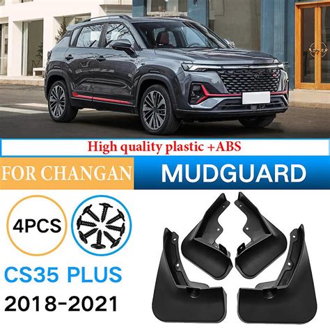 New Upgrade Mudguard For Changan Cs35 Plus 2018 2022 Front Rear Fender