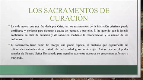 Sacramentos De Curacion Pptx