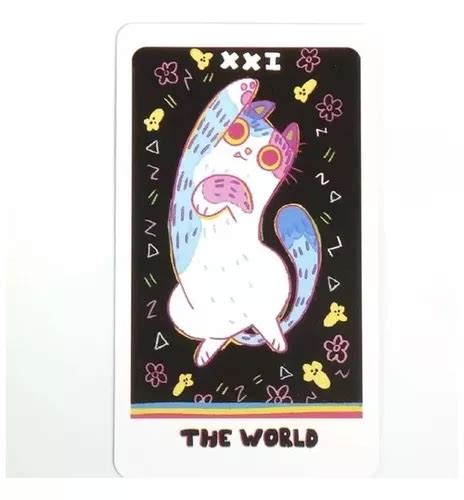 The Weird Cat Tarot Tar Do Gato Estranho Deck Cartas Venda Em