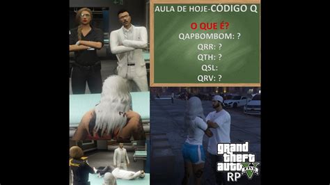 Aula De Hoje C Digo Q Gta Rp Sweet Gamer Youtube