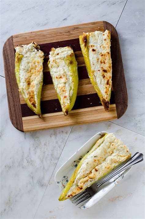 Cheesy Stuffed Banana Peppers Gluten Free With Greek Yogurt Cooking