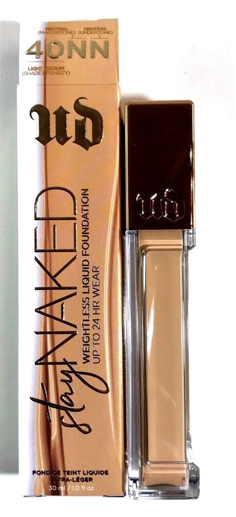 Urban Decay Stay Naked Weightless Liquid Foundation Choose 20CP 31NN