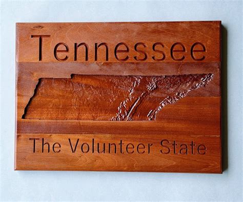 Tennessee Topographic Map - Etsy