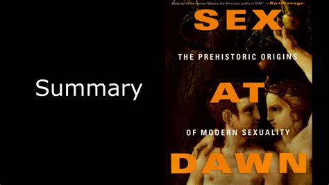 Sex At Dawn Summary Full Youtube