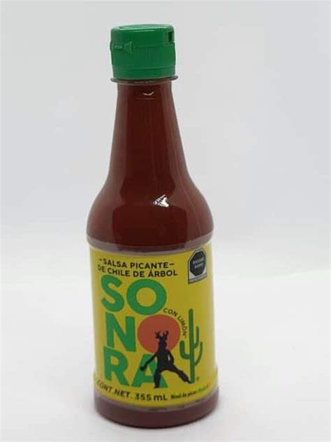 Sonora Arbol Hot Sauce With Lime Mexican Heart