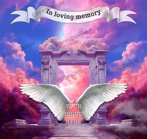 Purple In Loving Memory 04 In Loving Memory PNG Memorial Background