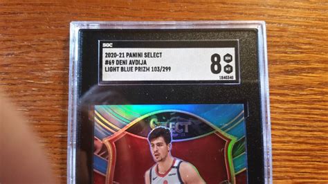 Select Deni Avdija Light Blue Prizm Rc Washington