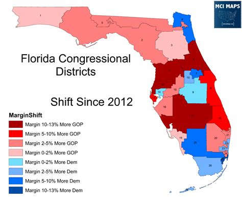 How Floridas Congressional Districts Voted And The Impact Of