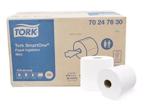 Higienico Jumbo Mini Tork 12 Rl 620 Hjs Hoja Doble Envío Gratis