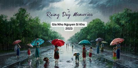 Gia Nhu Nguyen Si Kha Rainy Day Memories 2023 Poetry