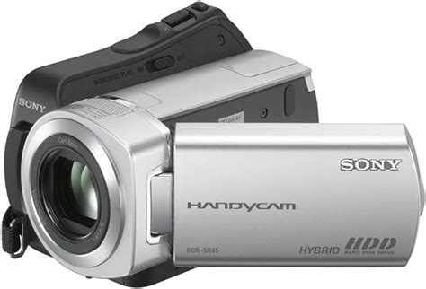 Sony Dcr Sr45 30 Gb Disco Duro Handycam Videocámara Con 40 X Zoom