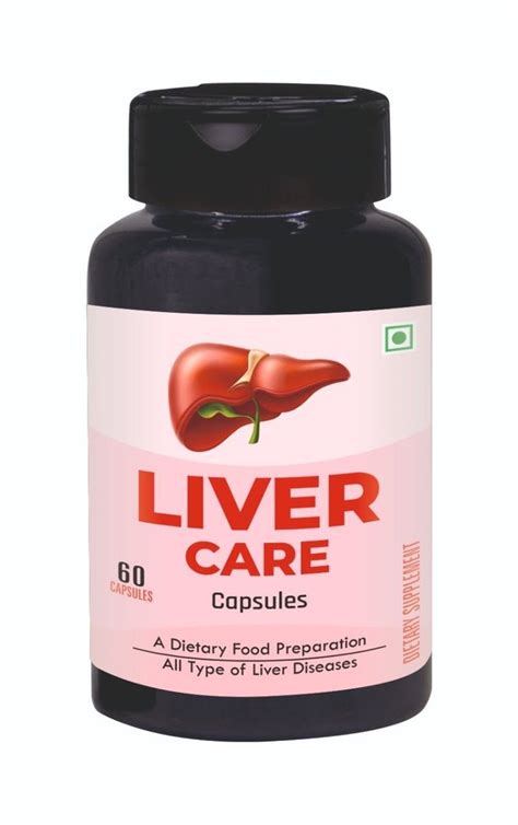 Our Brand Herbal Liver Care Capsule Sai Patronage Packaging Type