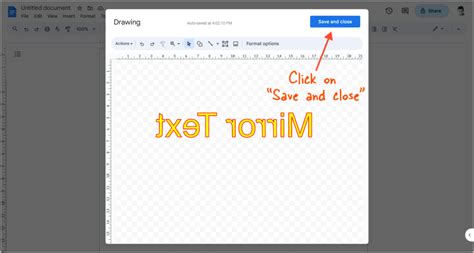 How To Mirror Text In Google Docs Quickest Method