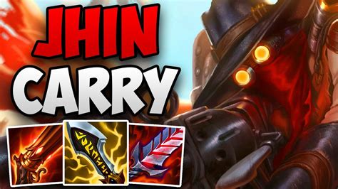 Incredible Jhin Solo Carry Gameplay In Challenger Challenger Jhin