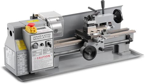 Amazon TELAM Mini Metal Lathe 7 X14 Benchtop Metal Lathe 550W