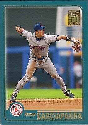 Topps Nomar Garciaparra Boston Red Sox Hof Baseball Card Ebay