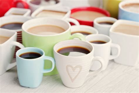 standard coffee mug size find  perfect size tastylicious