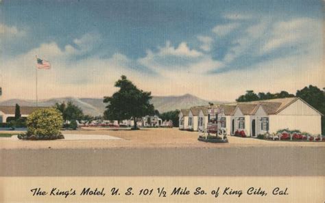 The Kings Motel King City, CA Postcard