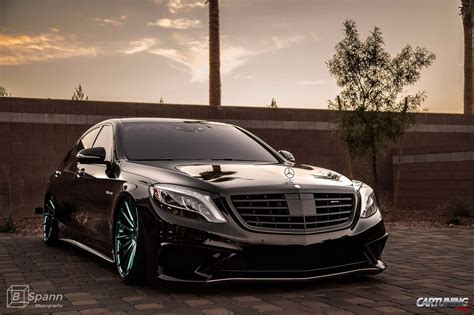 Stanced Mercedes Benz S Amg W Front