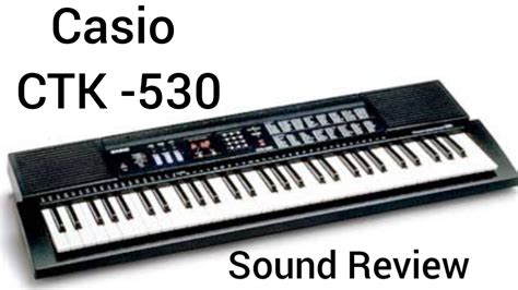 Casio Ctk 530 Ctk 530 Casio Ctk3500 Casio YouTube