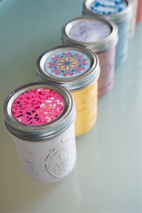 How To Painted Mason Jar Scented Candles Sisoo